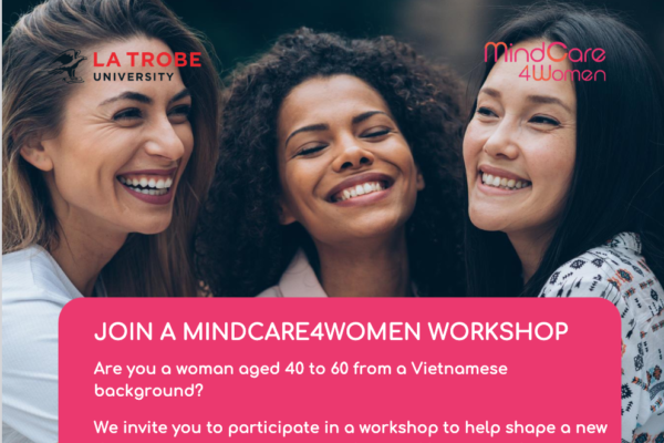 MindCare4Women Recruitment Flyer_Vietnamese WS in Sydney