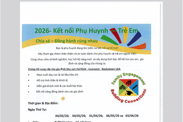 The Parent & Child Connection FLYER 2026